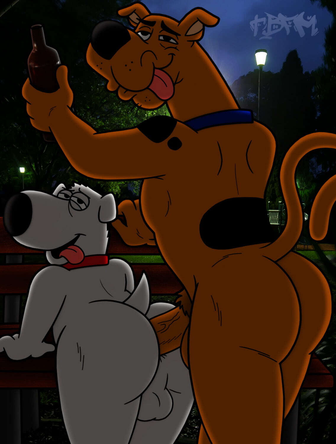 Scooby Doo pics tagged as drunk sex, sex, gay, furry. 