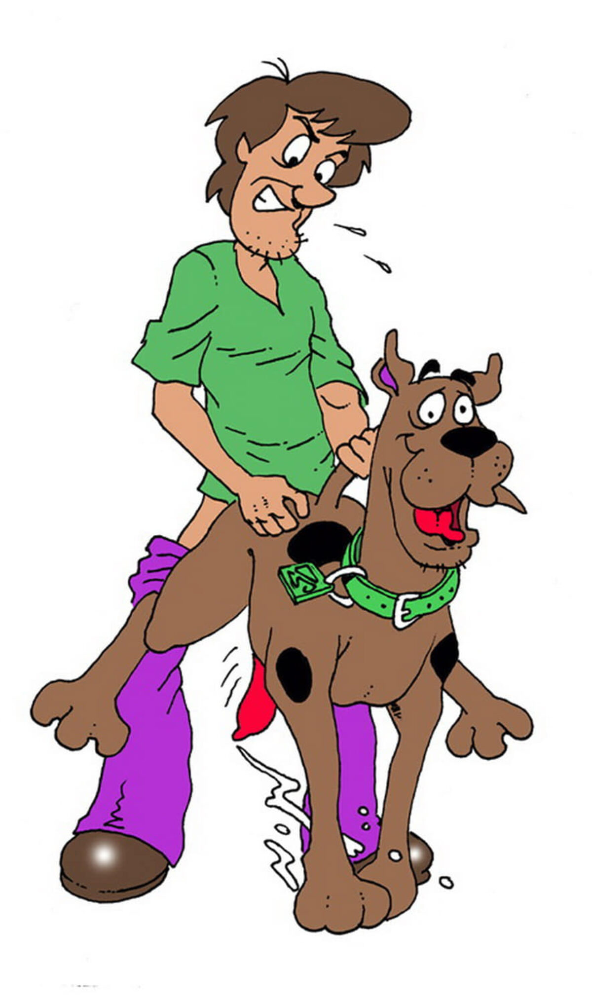 Sexy Scooby Doo Shaggy Porn - Shaggy Rogers and Scooby Penis Gay < Your Cartoon Porn