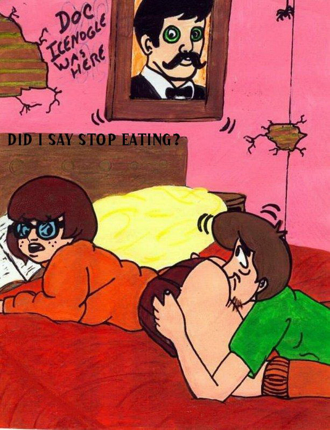 Shaggy Rogers and Velma Dinkley XXX Hentai Nasty