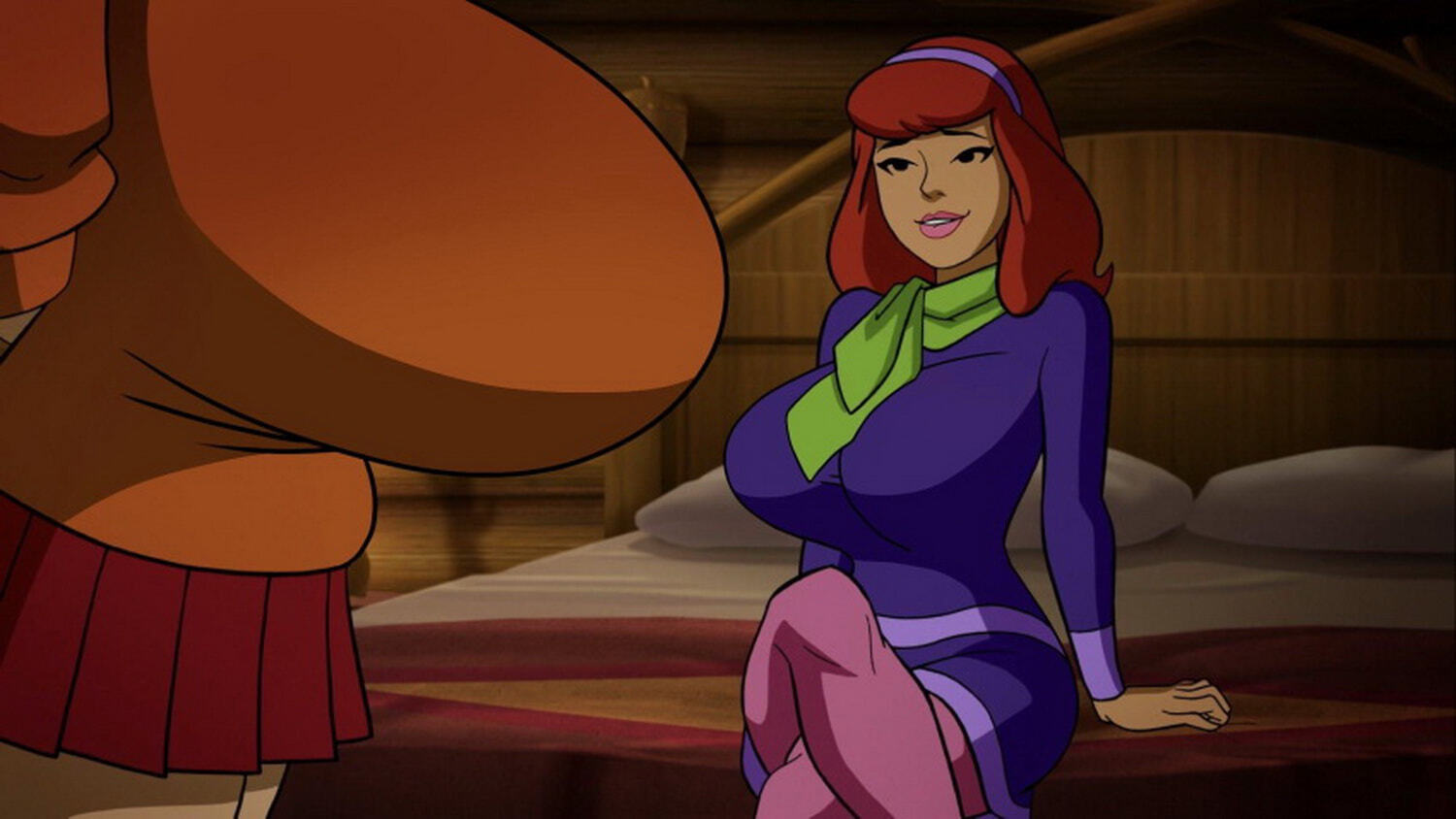 Velma Dinkley and Daphne Blake Female Only Giant Breasts