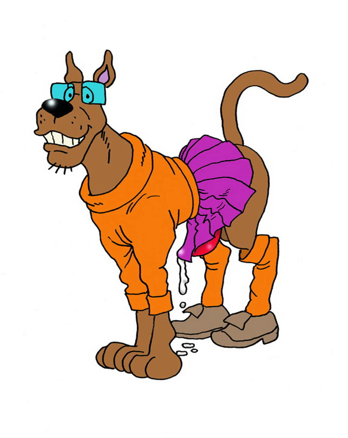 Velma Dinkley and Scooby XXX Hentai Fanfic Hottest