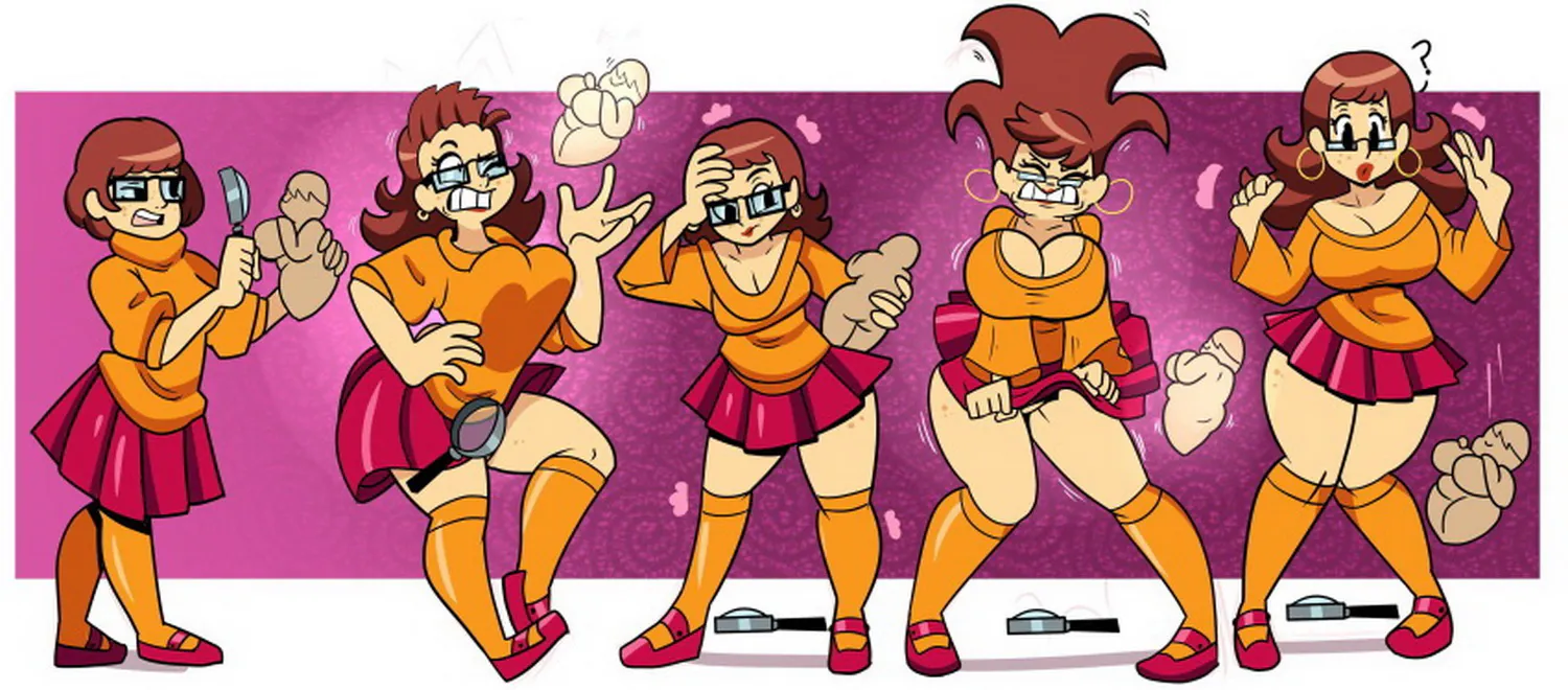 Velma Dinkley Big Breast Tits Transformation Lips