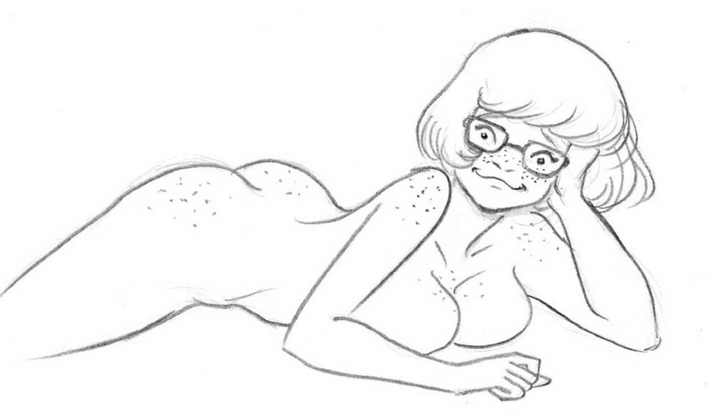 Velma Dinkley Female Only Nude Solo Adult Your Cartoon Porn