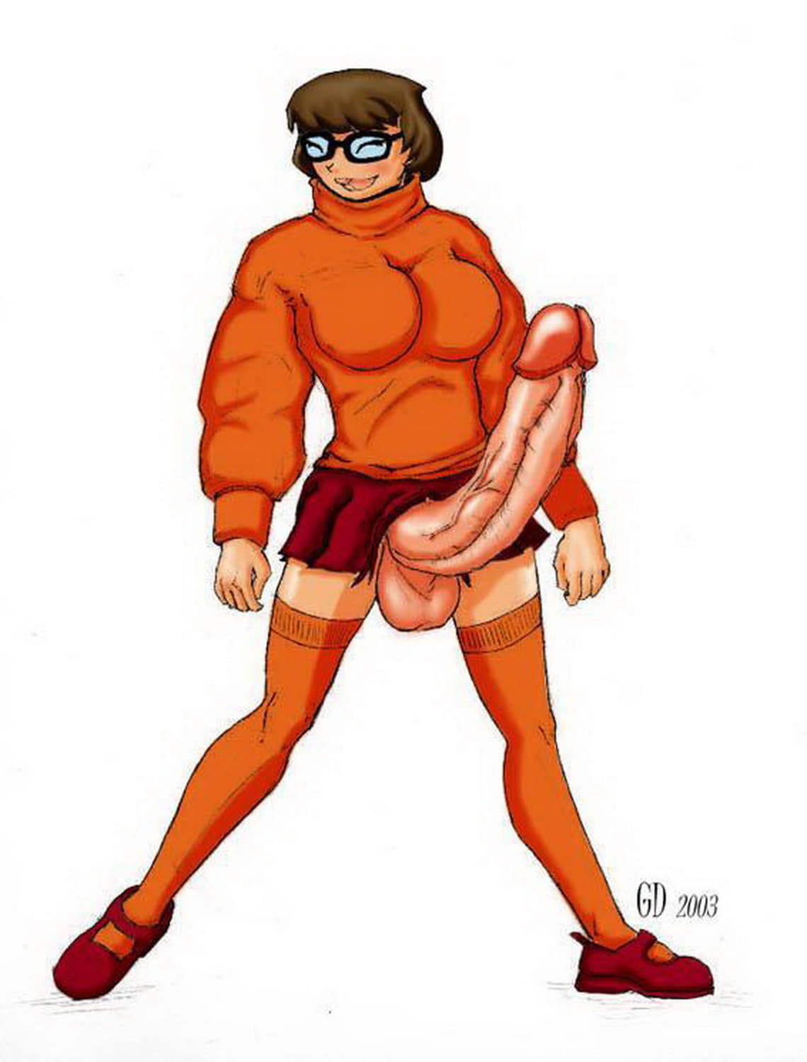 Velma Dinkley Futanari Intersex