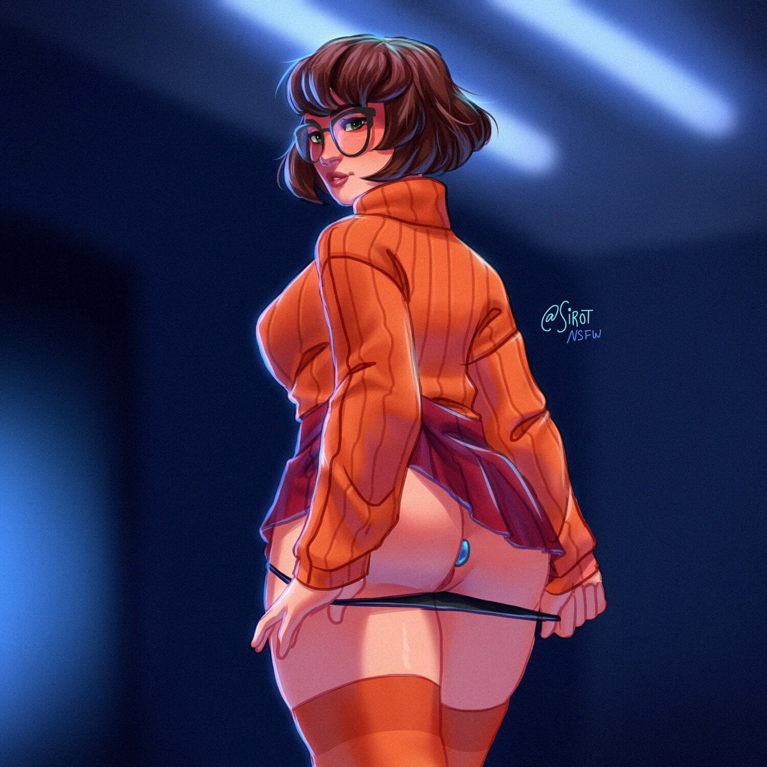 Velma Dinkley Posing Busty Adult