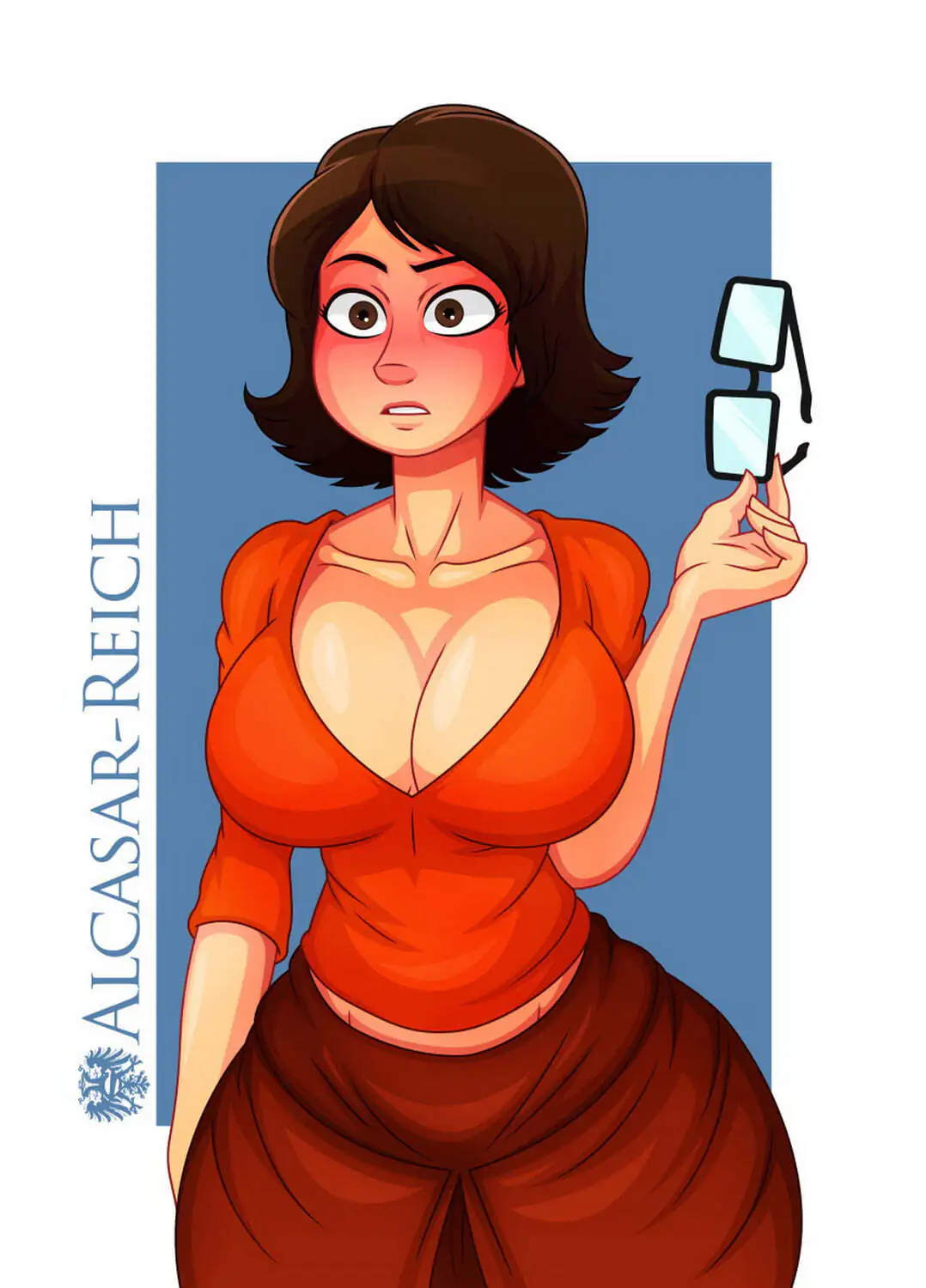 Velma Dinkley Solo Female Solo Big Breast Nipples