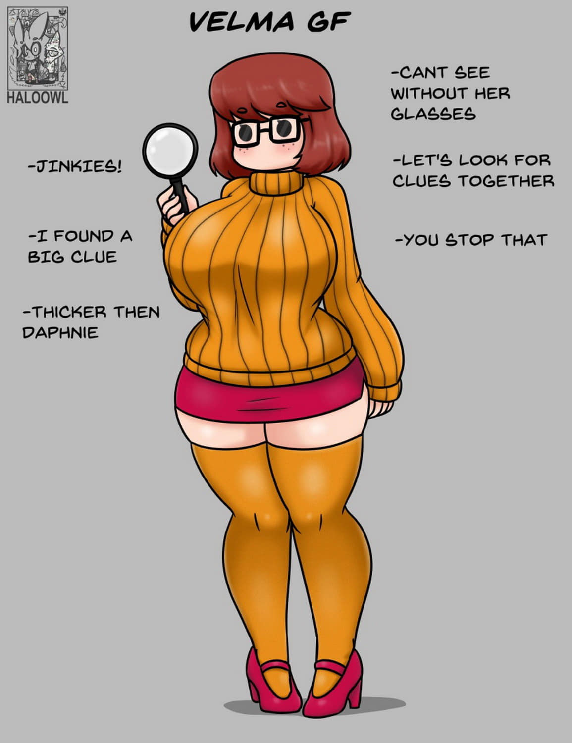 Velma Dinkley Stockings