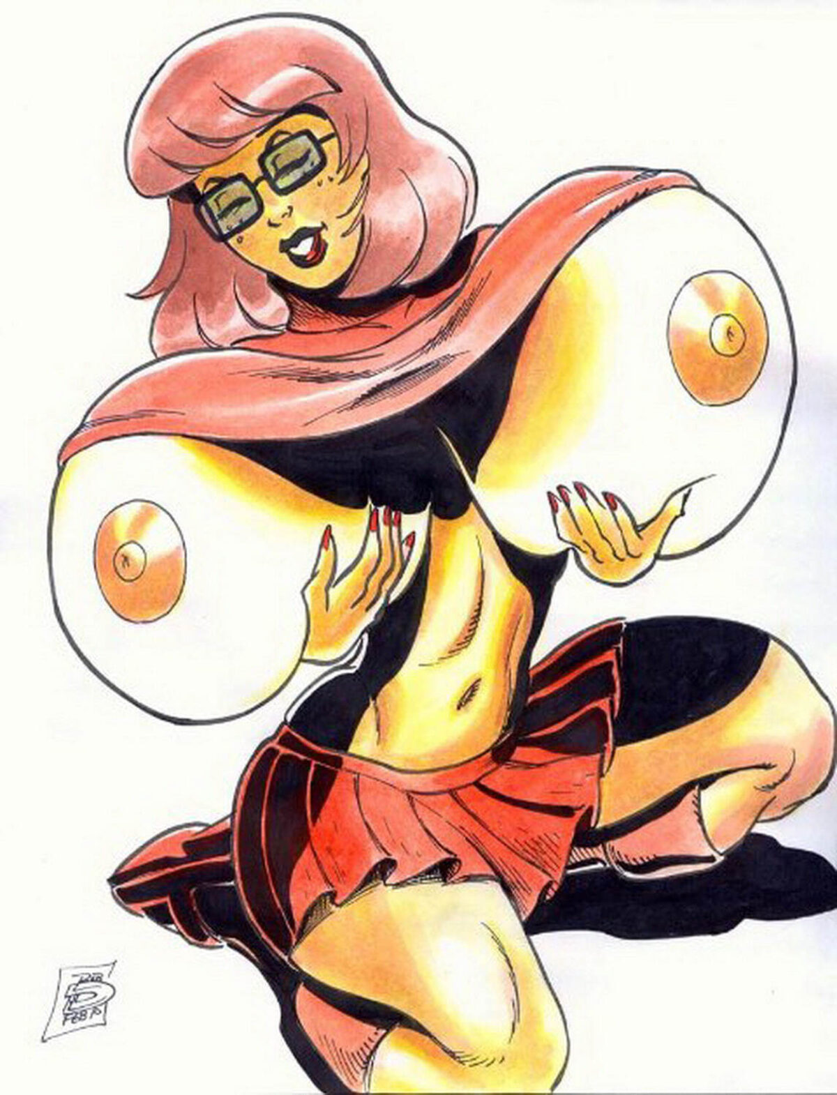 Velma Dinkley Tits Hyper Breasts R34 < Your Cartoon Porn