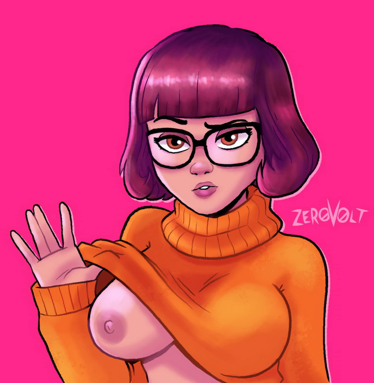 Velma Dinkley Tits Nipples