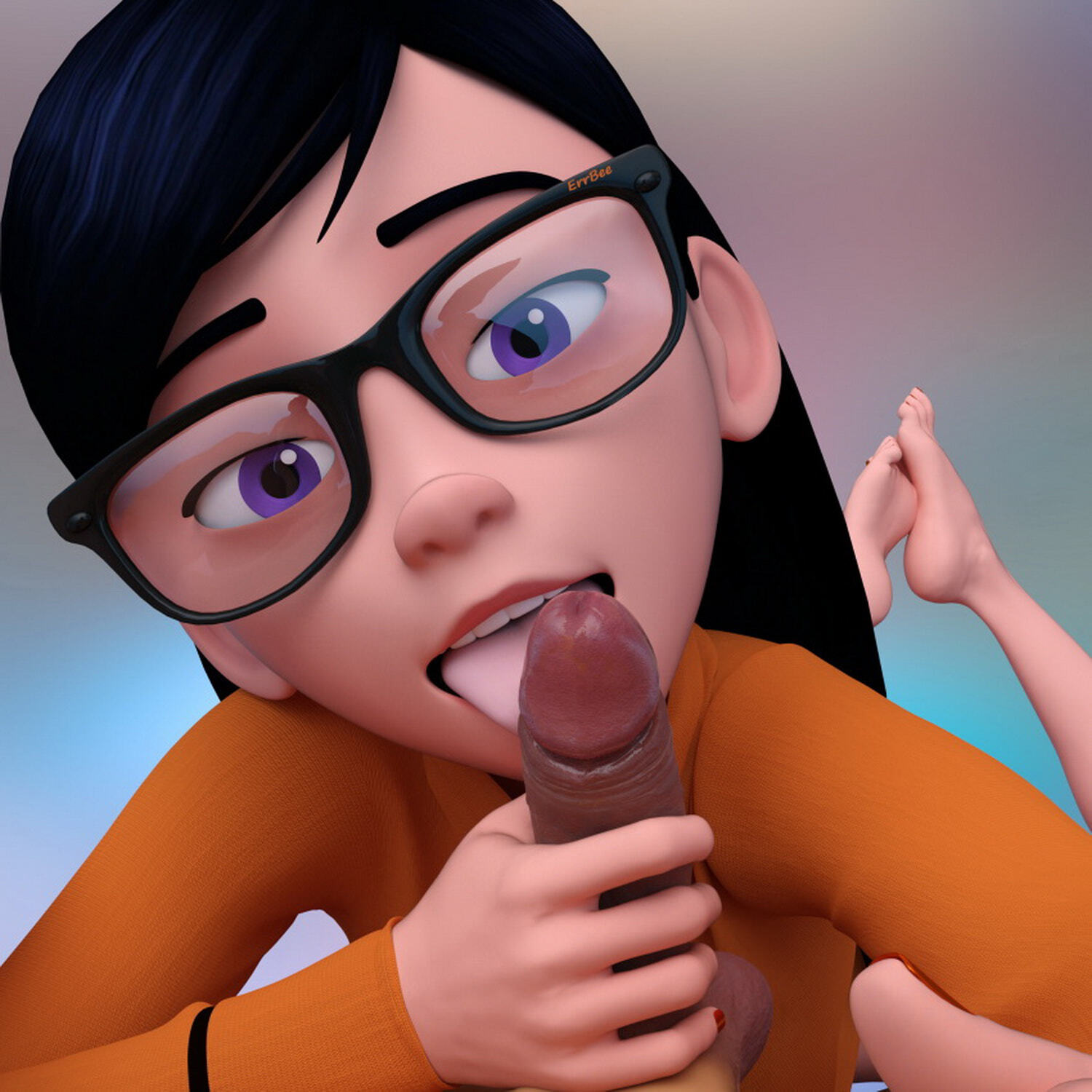 Violet Parr Licking