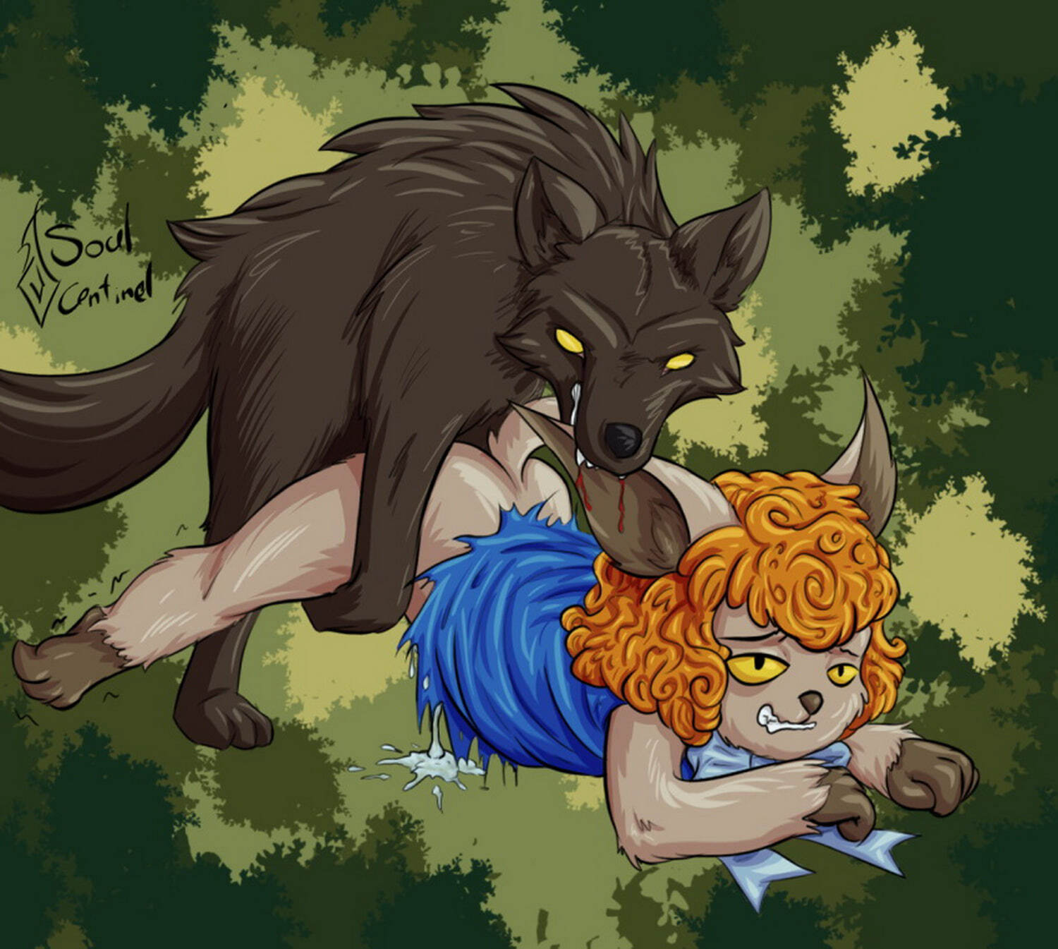 Winnie Werewolf Cum