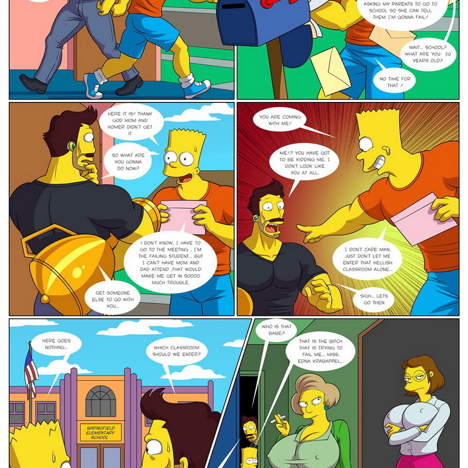 Bart Simpson and Elizabeth Hoover XXX Hentai < Your Cartoon Porn