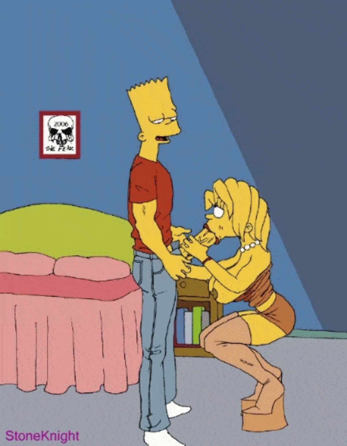 Bart Simpson and Lisa Simpson Gif Animated < Your Cartoon Porn