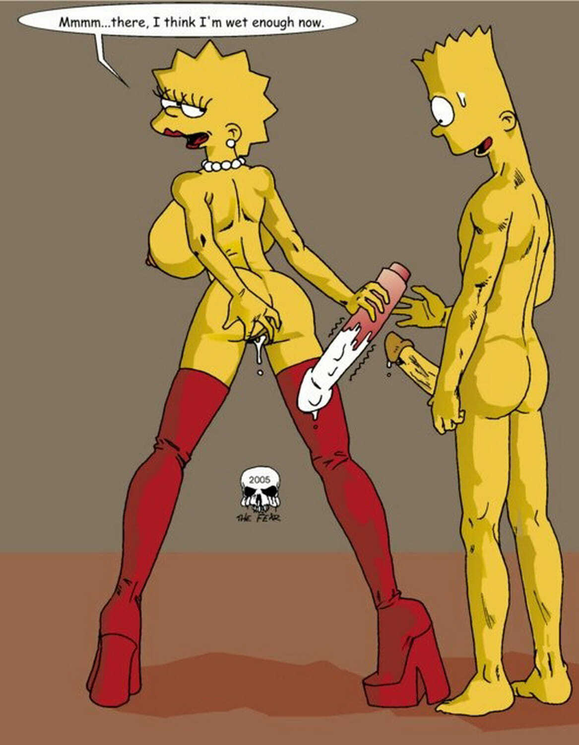 Bart Simpson and Lisa Simpson Hentai XXX Uncensored