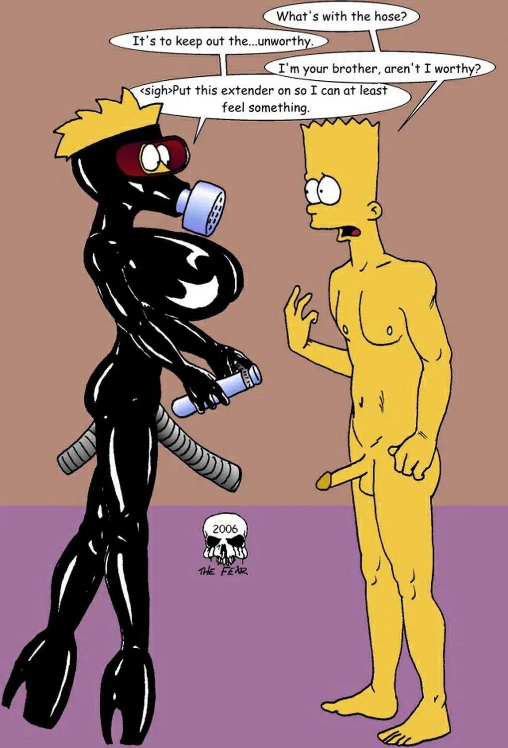 Bart Simpson and Lisa Simpson XXX Hentai R34