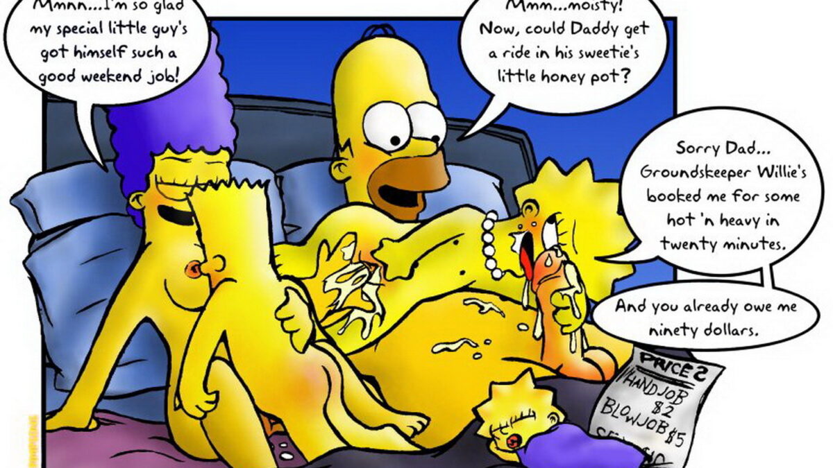 Bart Simpson and Maggie Simpson XXX Hentai Cute Your Cartoon Porn 