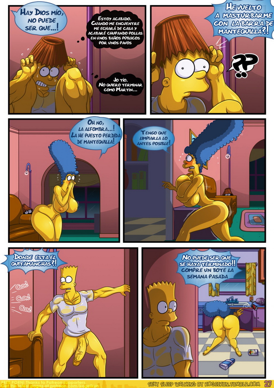 Bart Simpson and Marge Simpson Hentai XXX Best