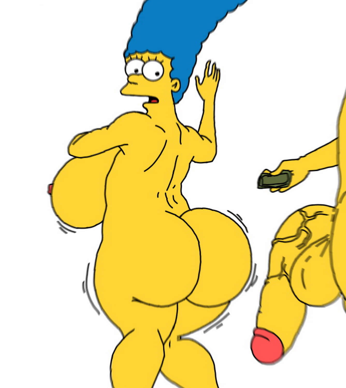 Bart Simpson and Marge Simpson Mature Milf Huge Ass Huge Penis