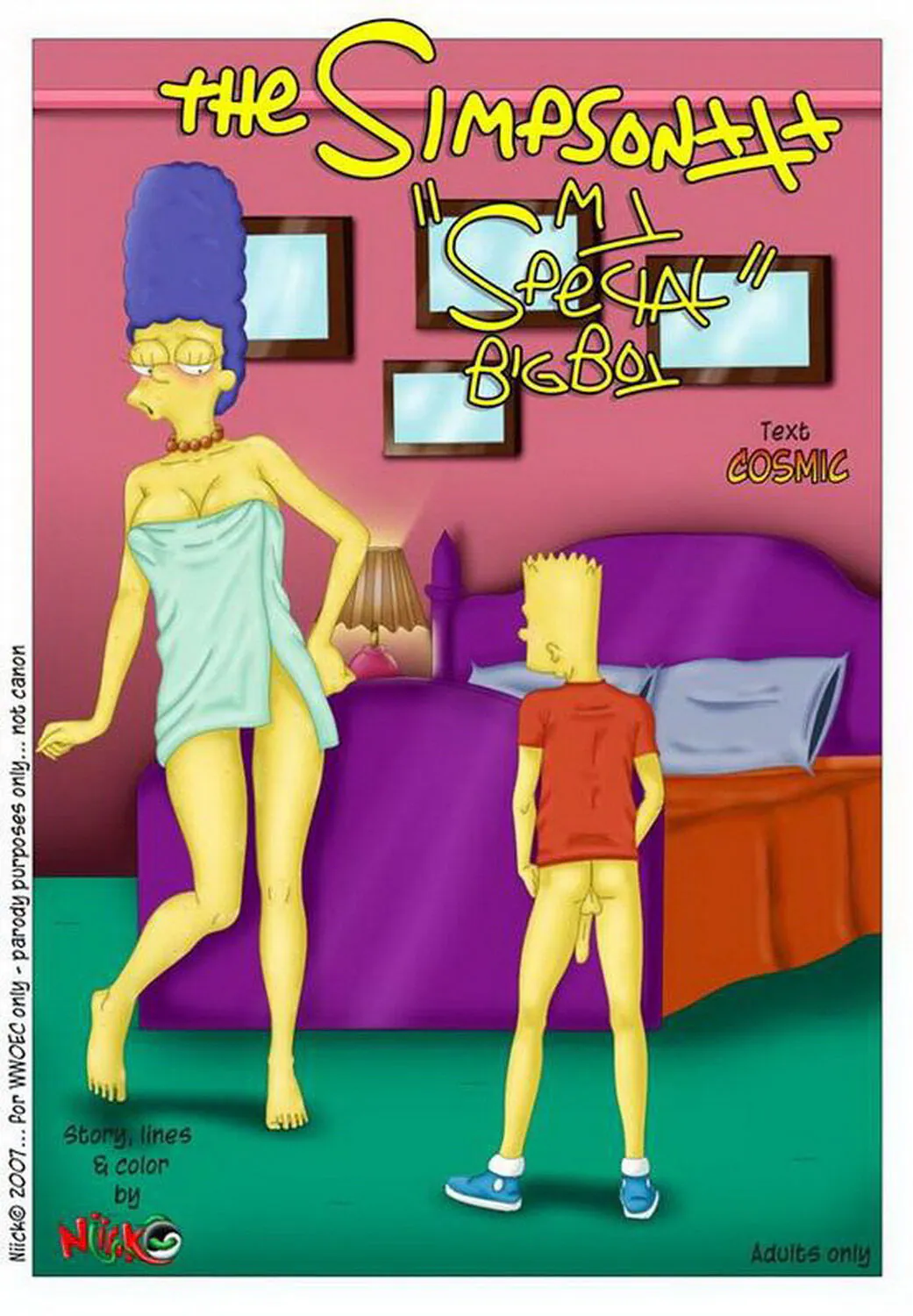 Bart Simpson and Marge Simpson Milf