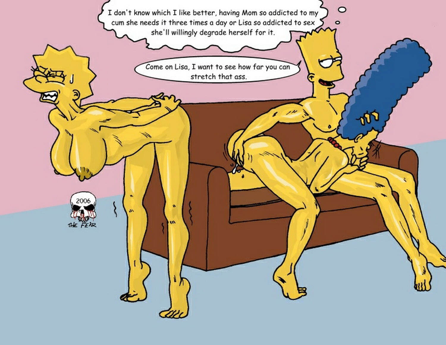 The Simpsons Naked - Bart Simpson and Marge Simpson Nude Oral Fingering Tits > Your Cartoon Porn