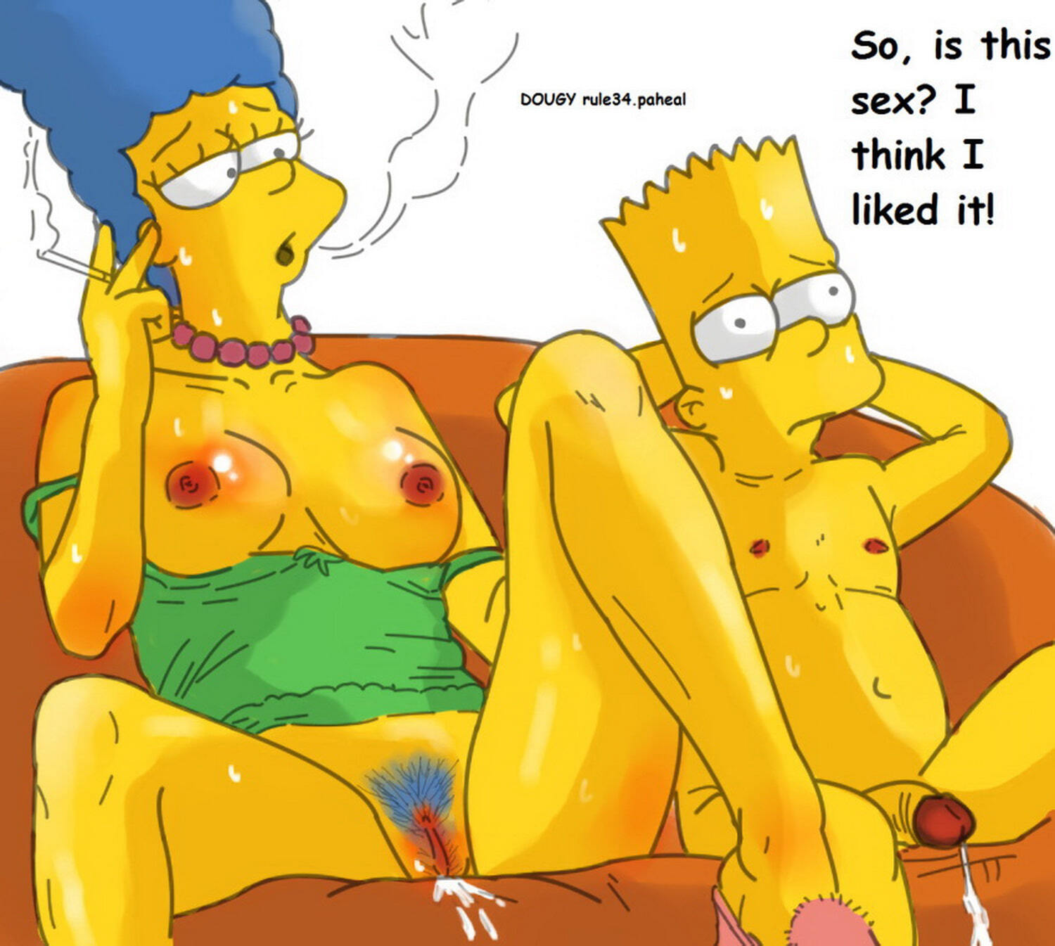 Simpsons Pussy - Bart Simpson and Marge Simpson Tits Pussy Cum Penis > Your Cartoon Porn