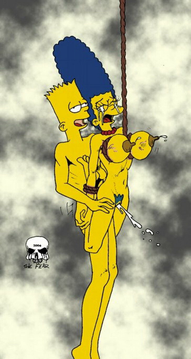 Bart Simpson and Marge Simpson XXX Hentai R34