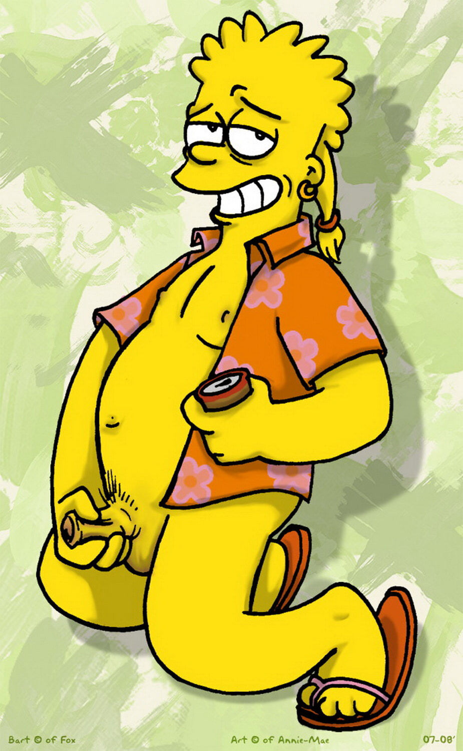 Bart Simpson XXX Hentai Toon