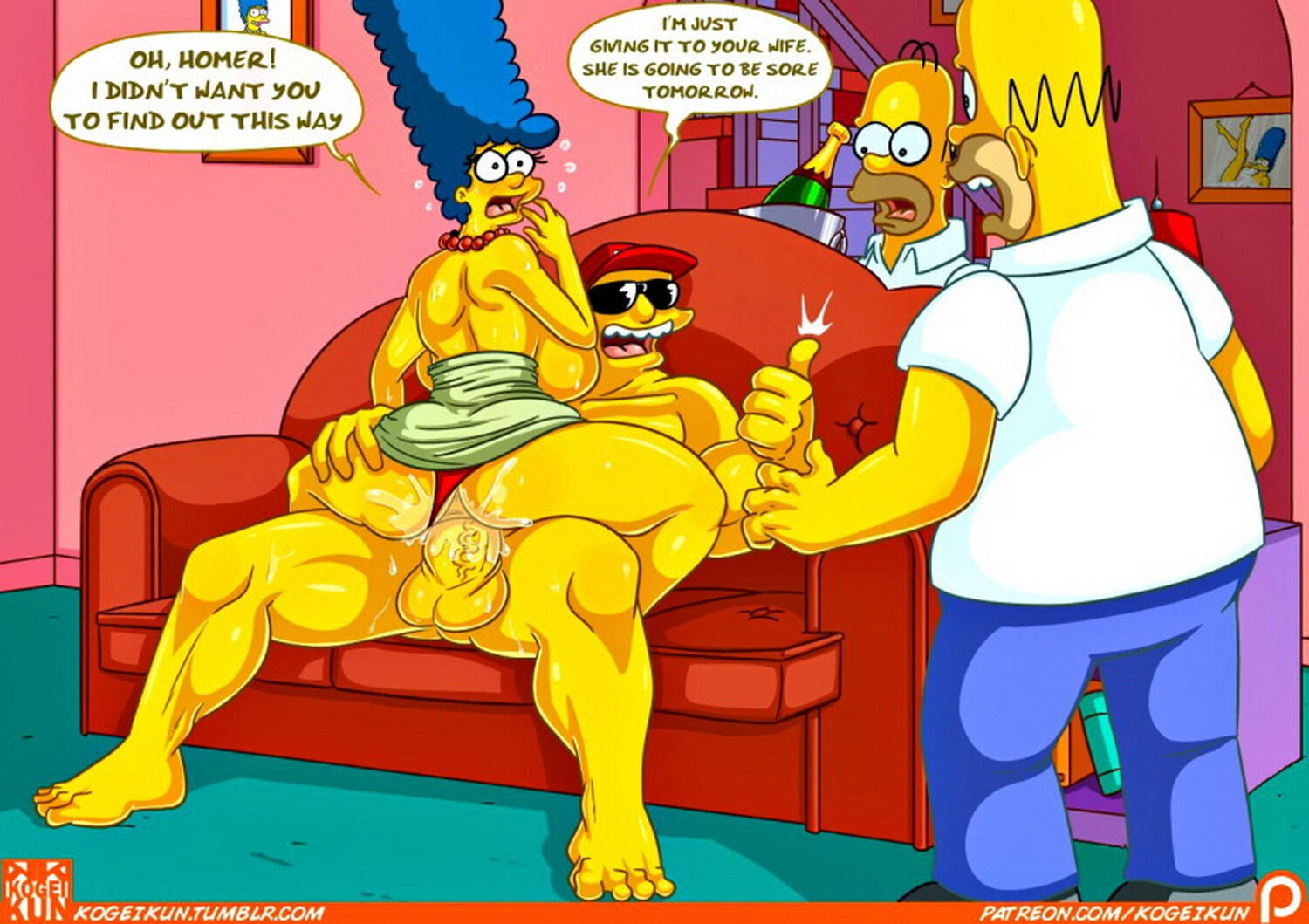 Симпсоны гей порно комиксы фото 34