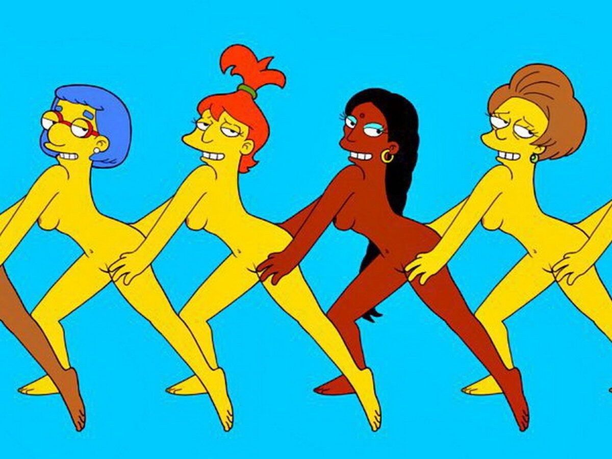 Edna Krabappel and Marge Simpson Pussy Tits Nipples Nude < Your Cartoon Porn