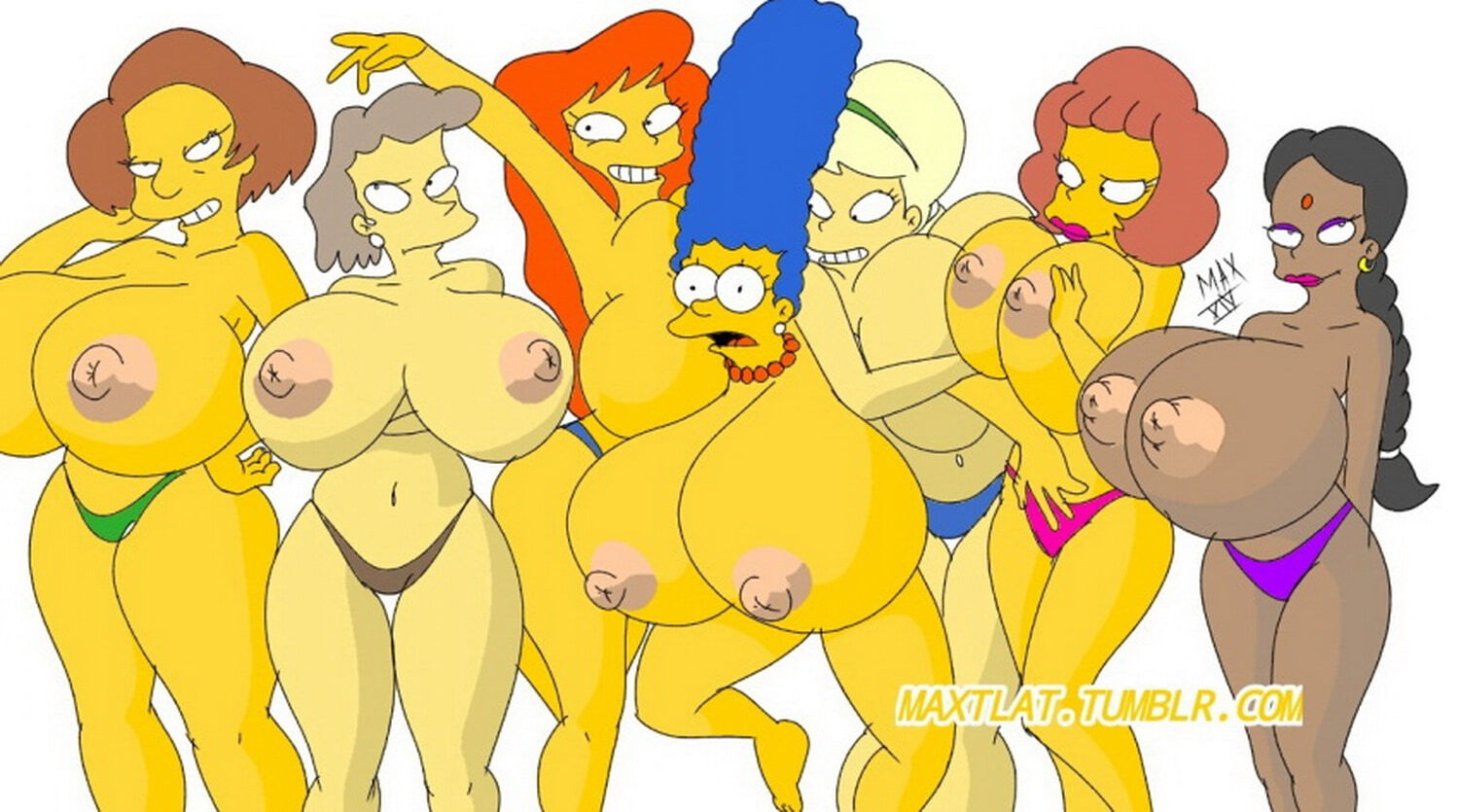 Edna Krabappel Nipples