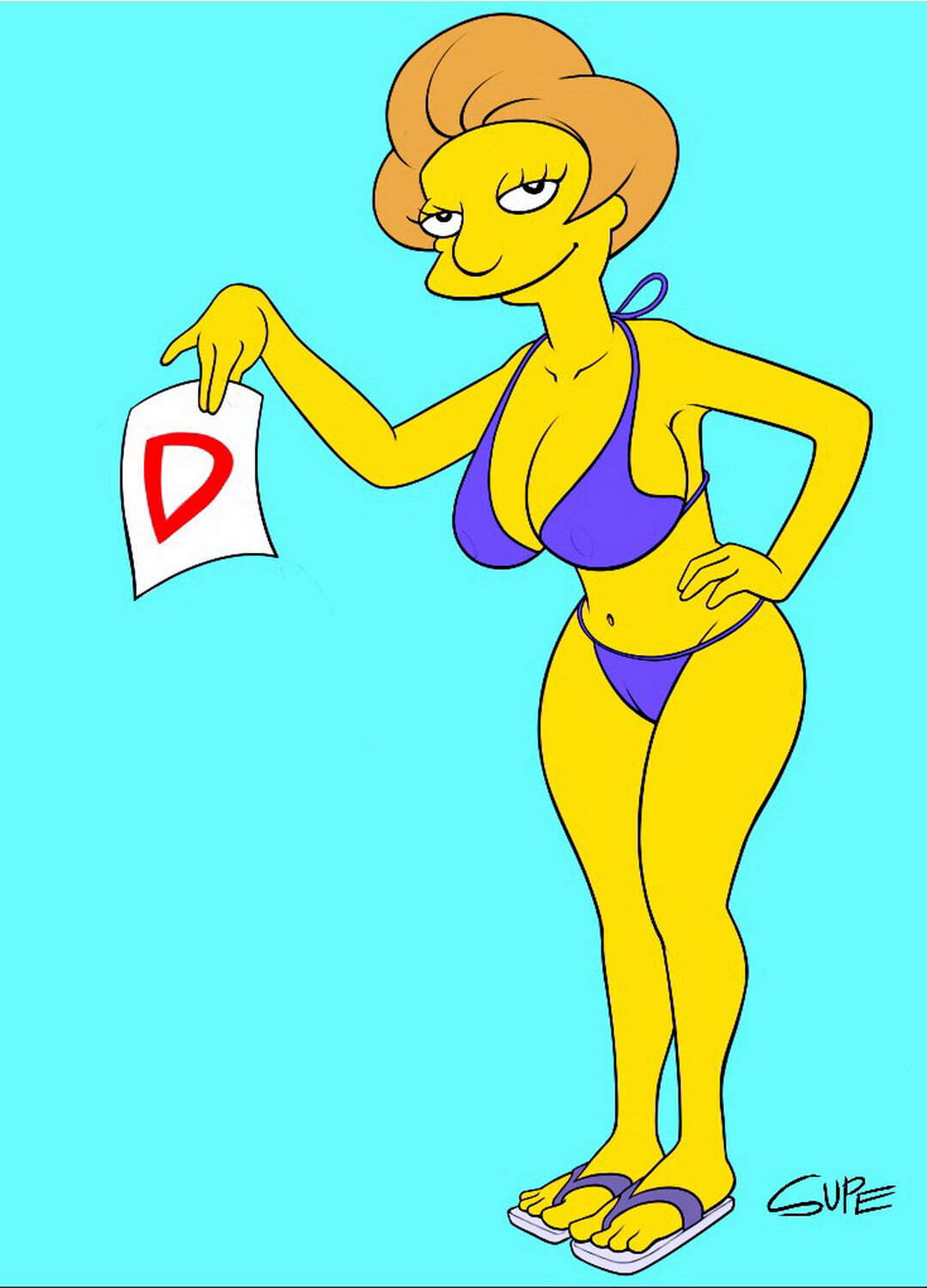 Edna Krabappel Tits