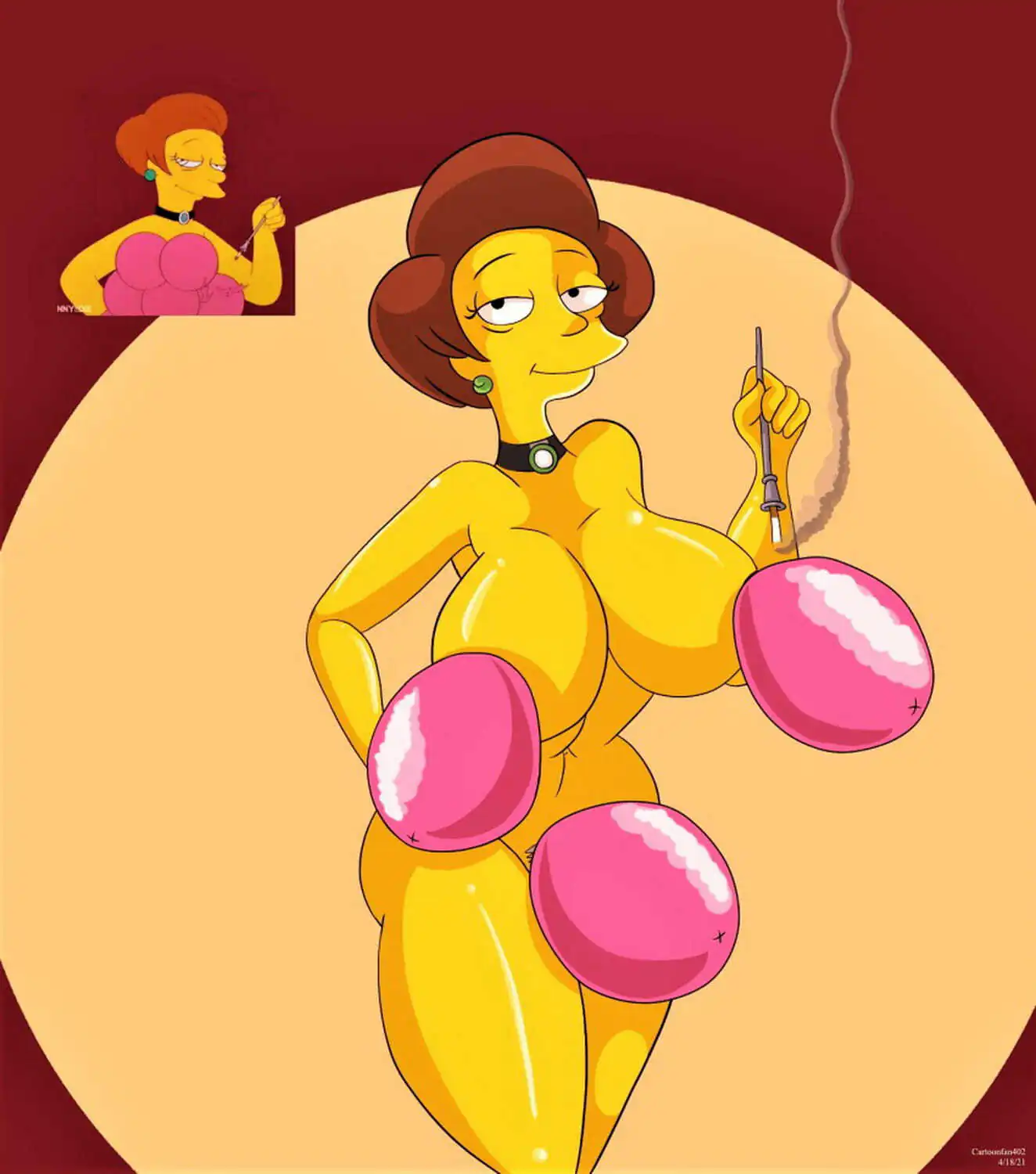 Edna Krabappel Tits Nude