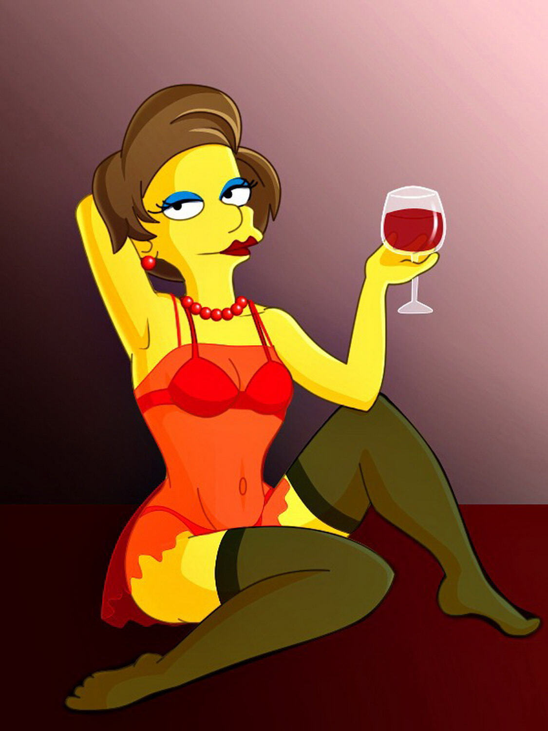 Edna Krabappel XXX Hentai Fanfic