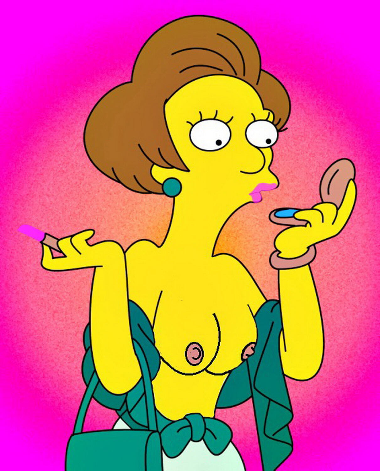 Edna Krabappel XXX Hentai Pics