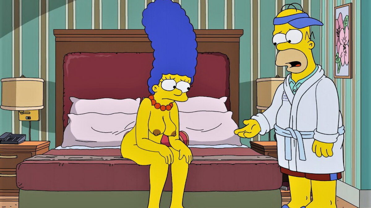 Homer Simpson and Marge Simpson Erect Nipples Tits Nude < Your Cartoon Porn