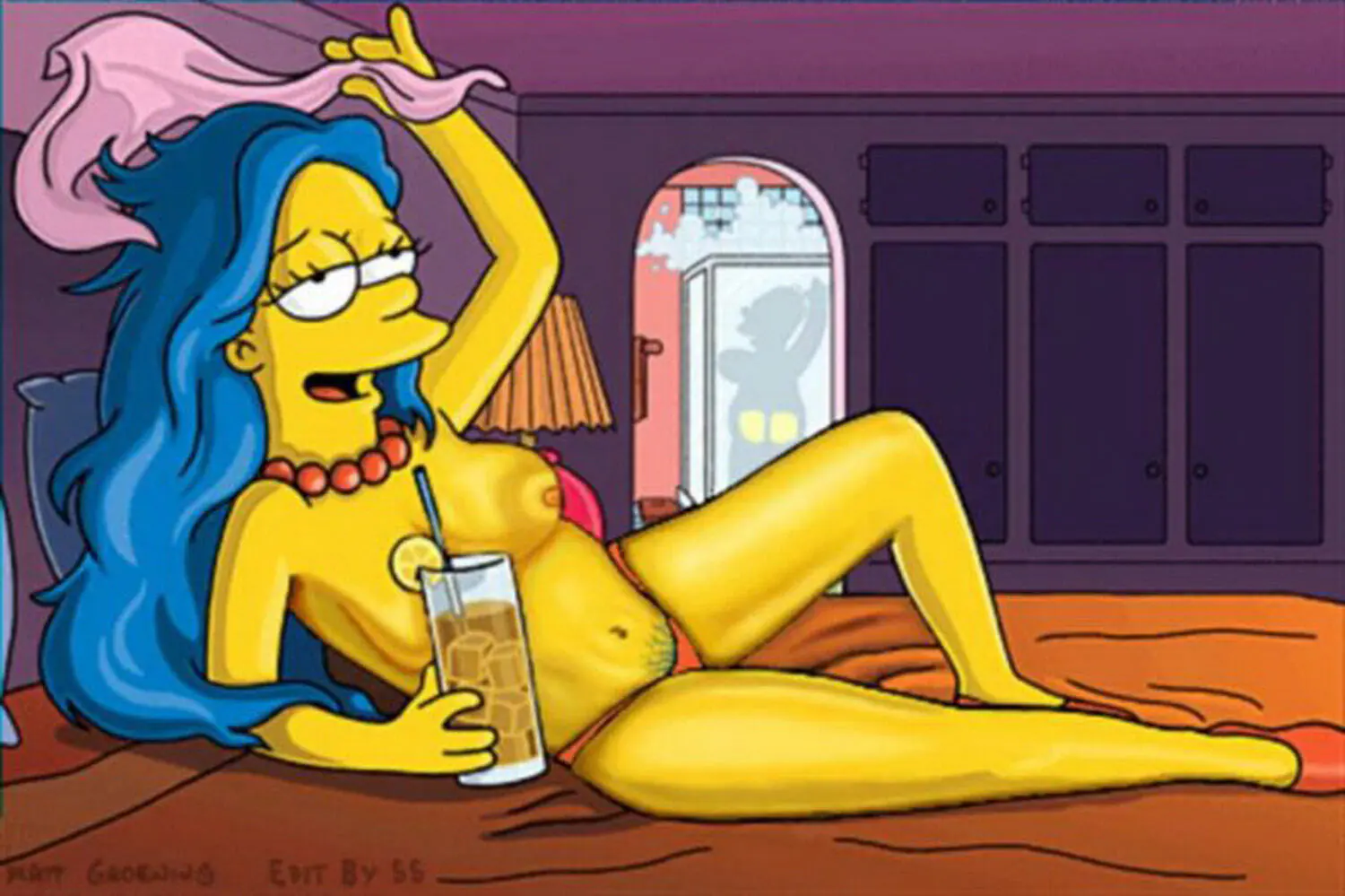 Homer Simpson and Marge Simpson Hentai XXX Famous