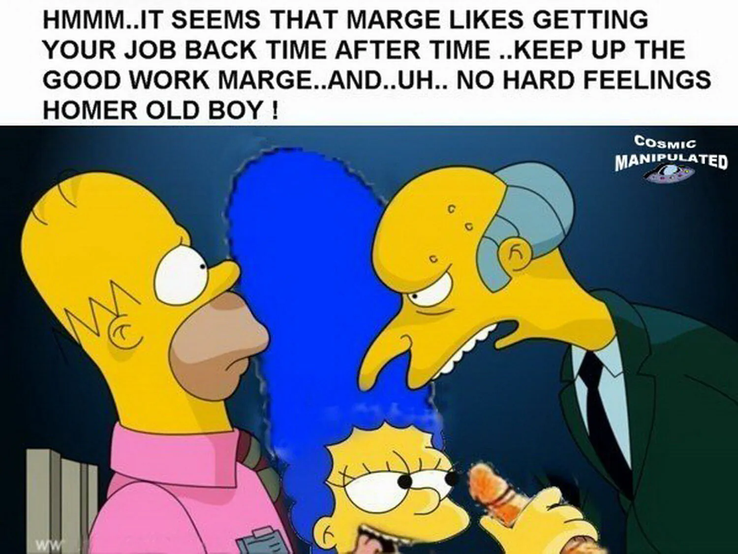 Homer Simpson and Marge Simpson Hentai XXX Twitter