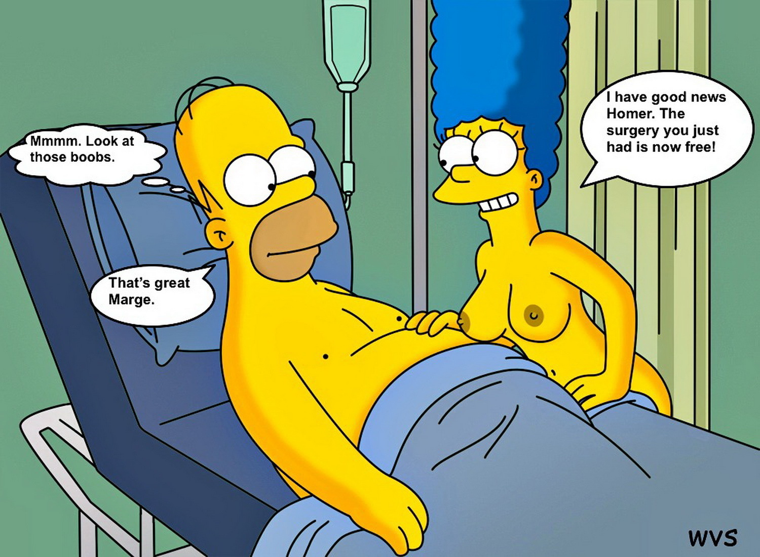 Marge Simpson Nipples