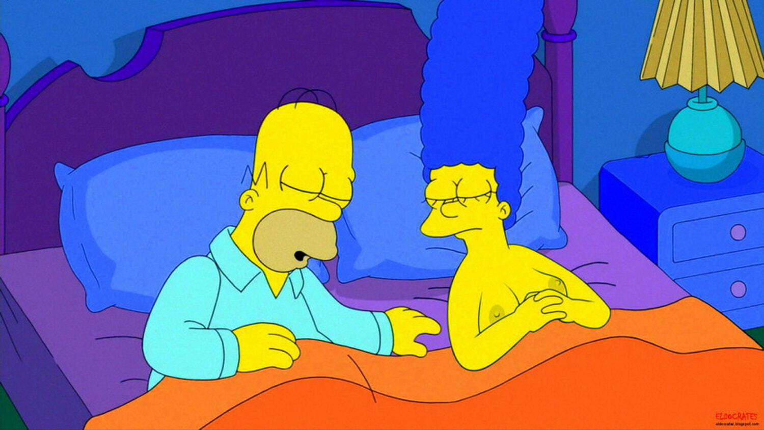 Homer Simpson Topless
