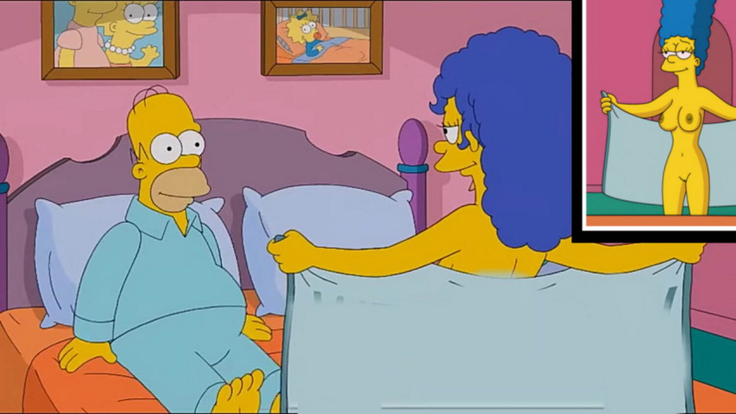 Homer Simpson and Marge Simpson Nude Nipples Milf Tits Sexu003c Your Cartoon Porn
