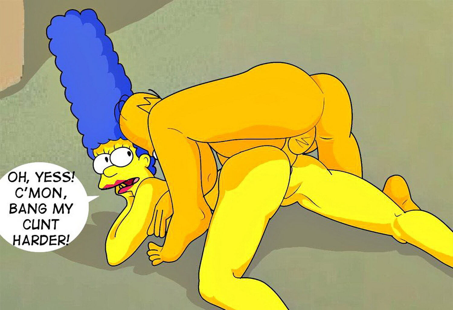 Homer Simpson Nude