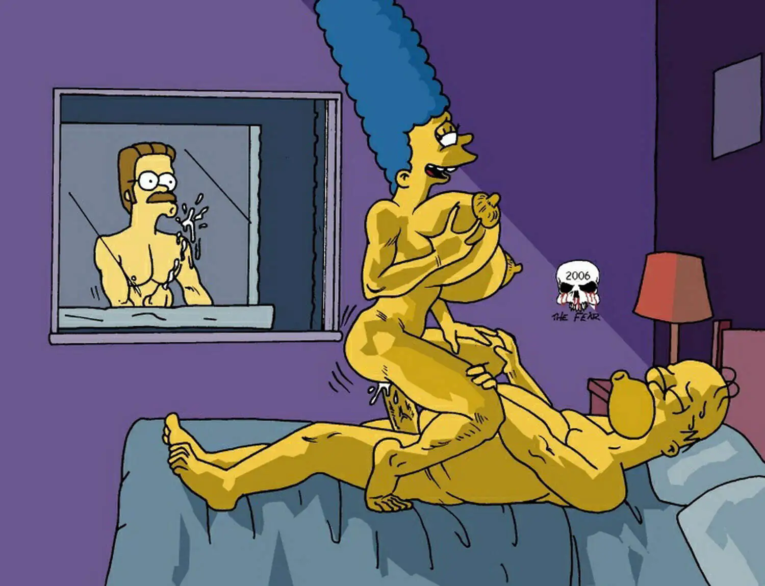 Homer Simpson and Marge Simpson Tits Cum Cumshot Masturbation