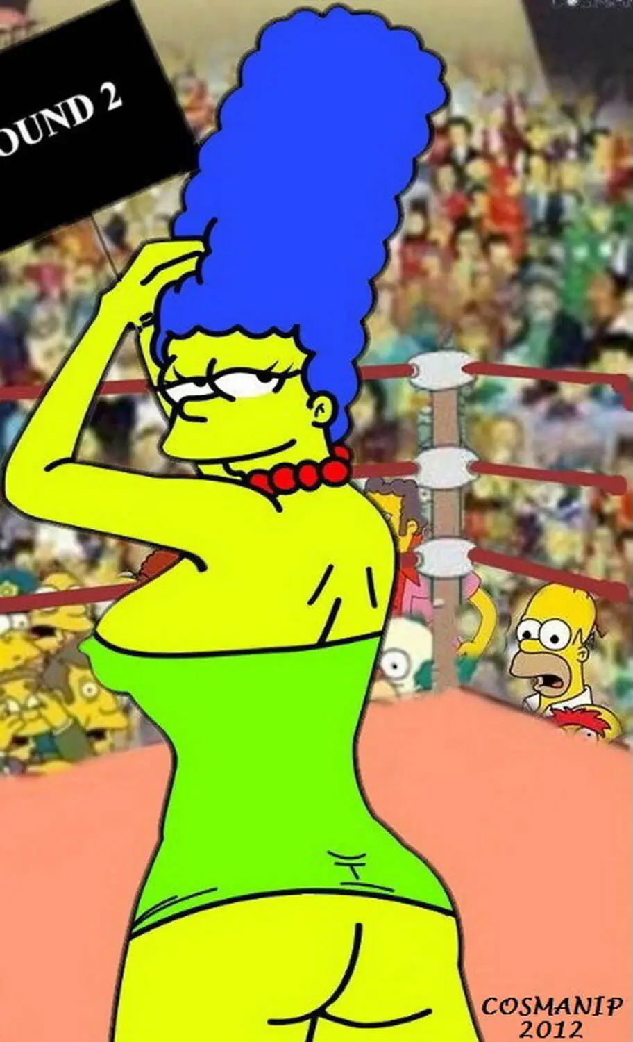Homer Simpson and Marge Simpson XXX Hentai Gorgeous Best