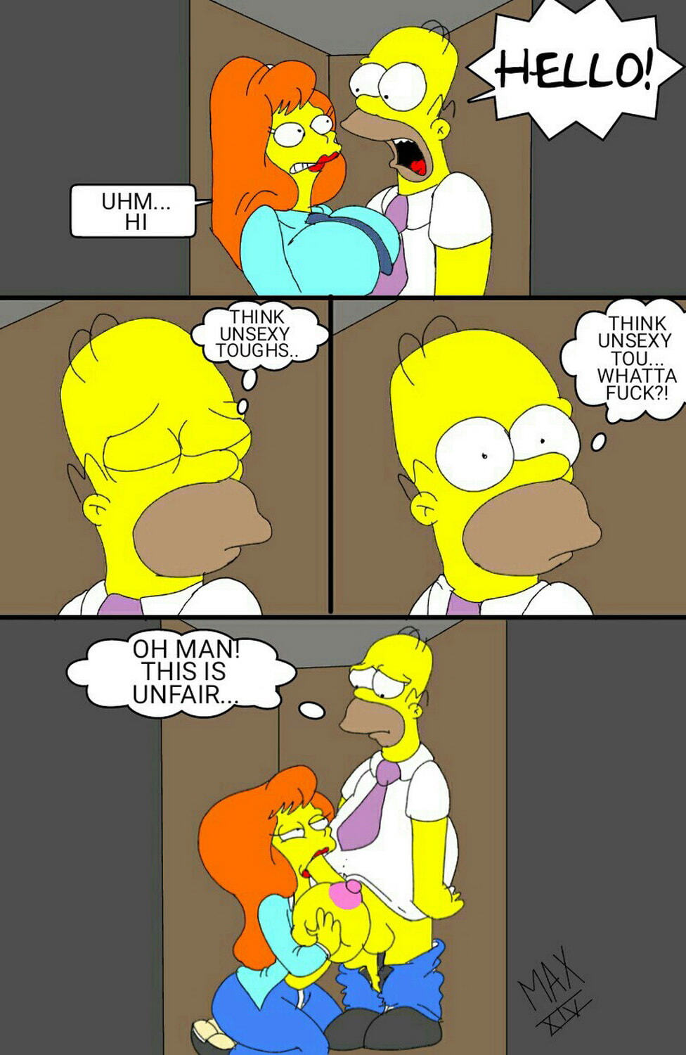 Homer Simpson Nipples