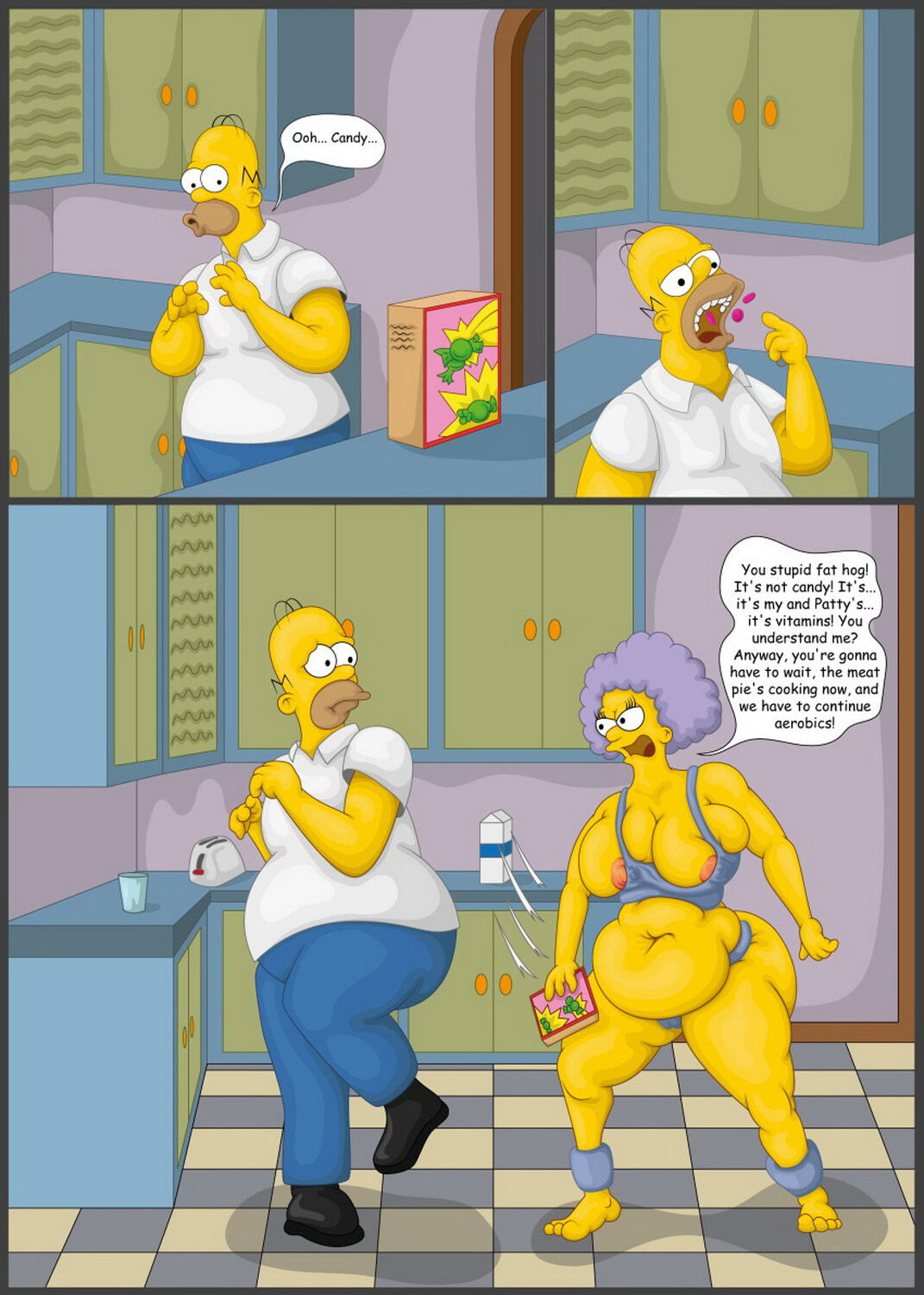 Homer Simpson Chubby