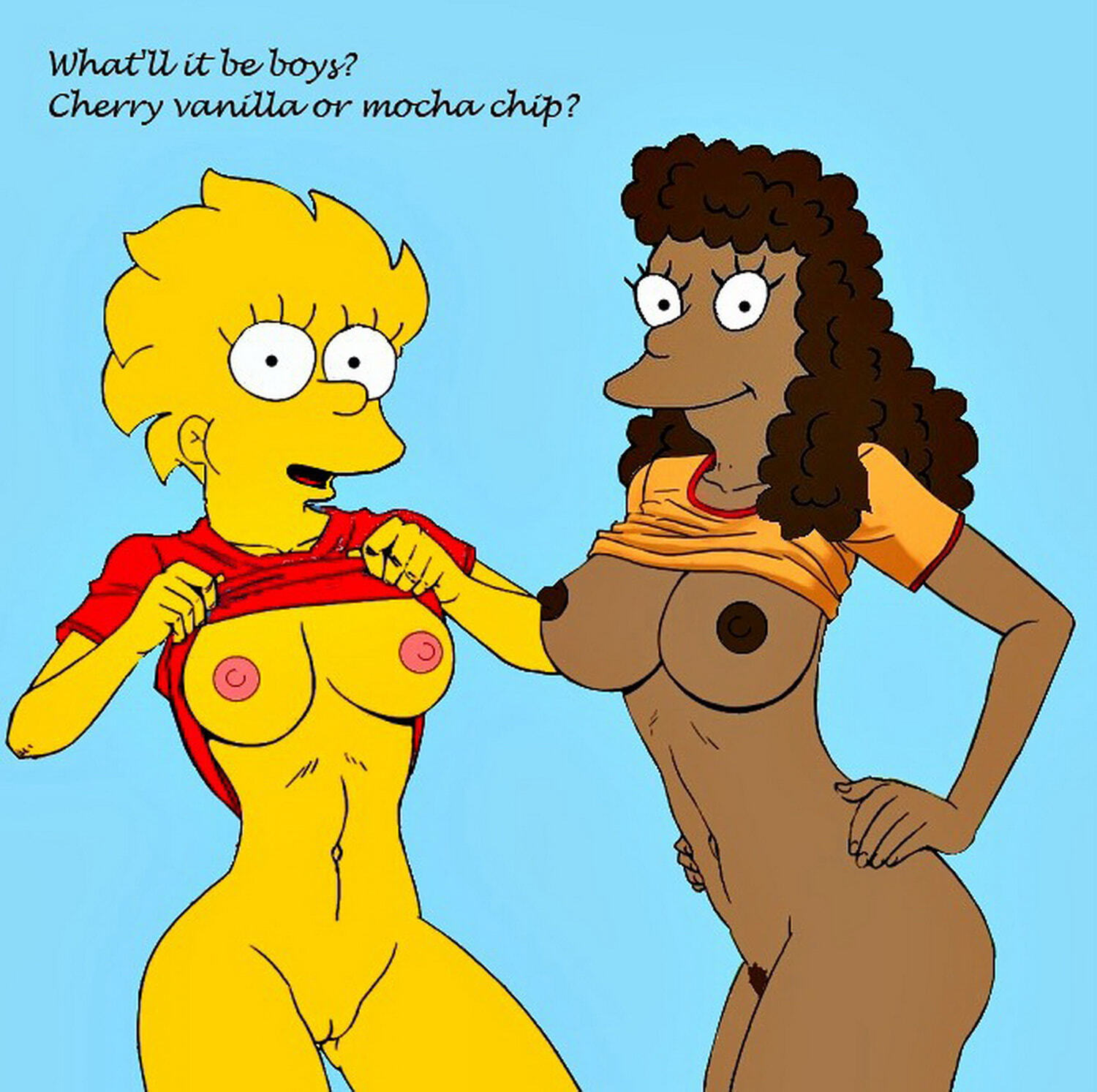 Erotic Lisa Simpson and Janey Powell in Your Cartoon Porn gallery. 