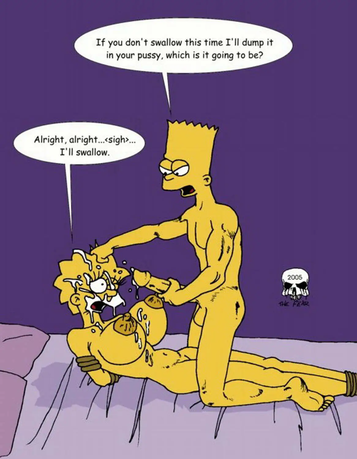 Lisa Simpson and Bart Simpson Hentai XXX Erotic Hottest