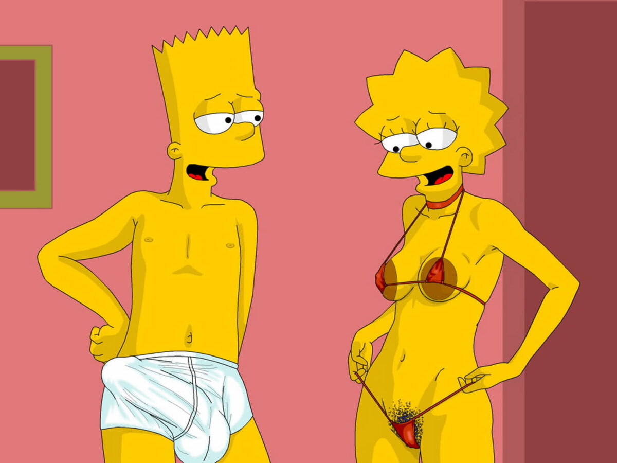 Lisa simpson and bart simpson swimsuit your cartoon porn