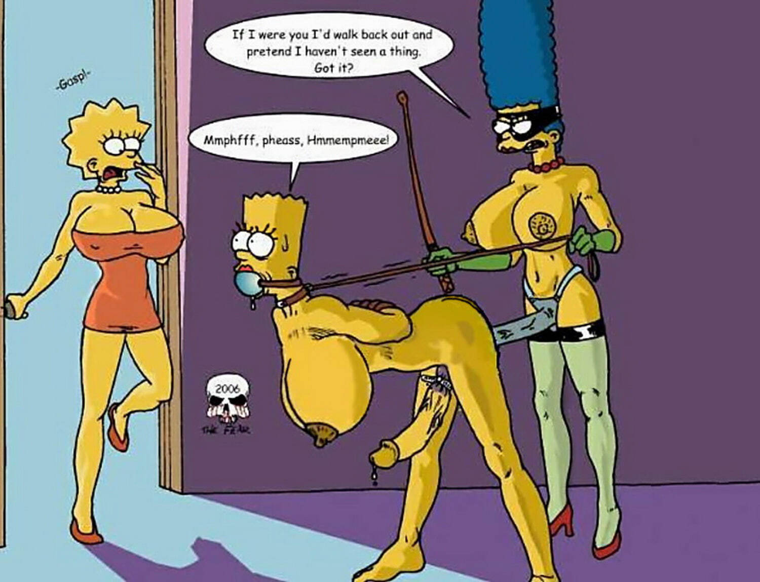 Lisa Simpson and Bart Simpson XXX Hentai Image Fanfic