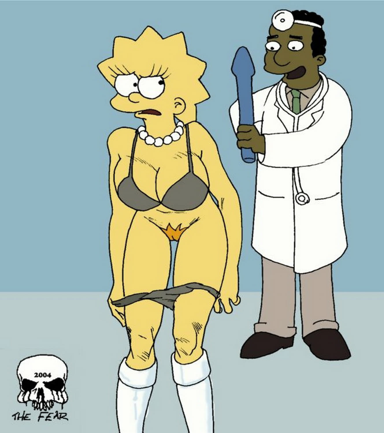 Lisa Simpson and Dr. Hibbert XXX Hentai